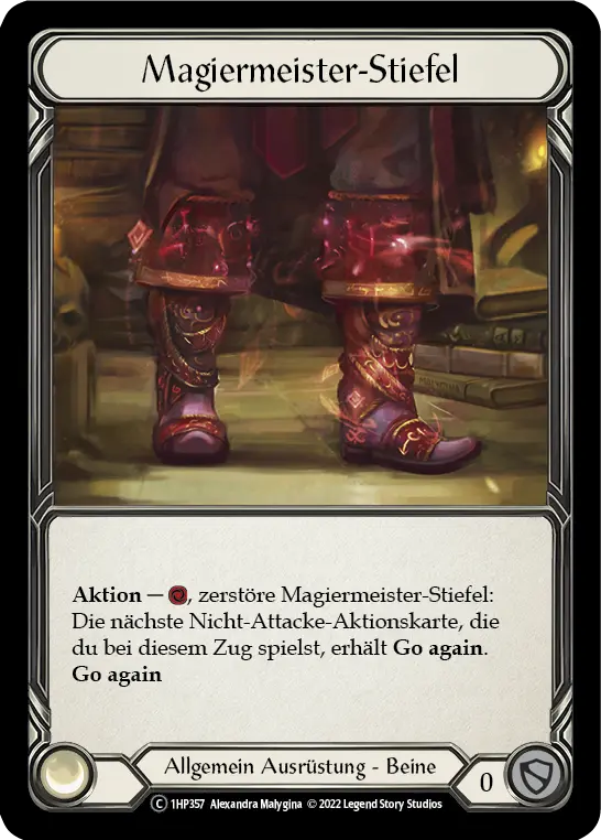 Card: Mage Master Boots