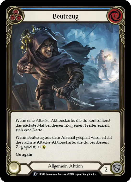 Card: Plunder Run (blu)
