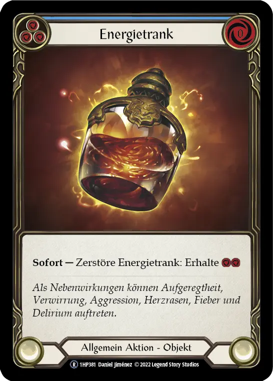 Card: Energy Potion (blu)