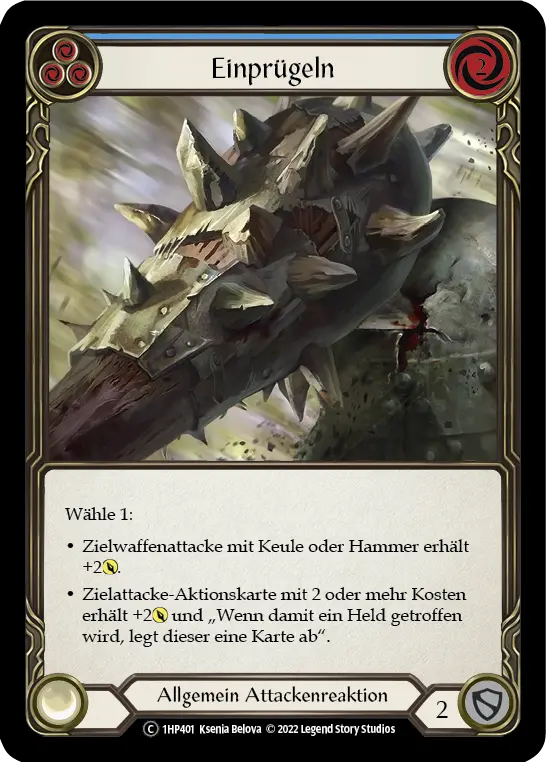 Card: Pummel (blu)