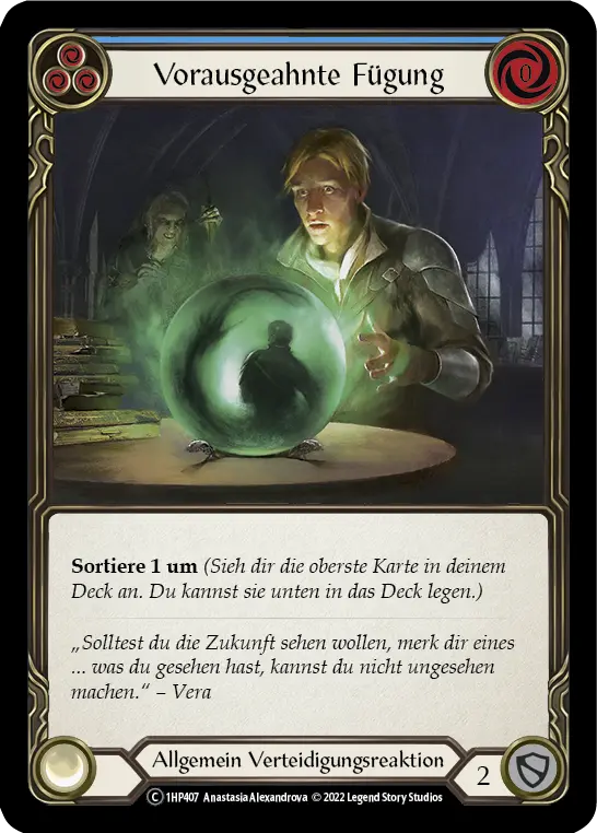 Card: Fate Foreseen (blu)
