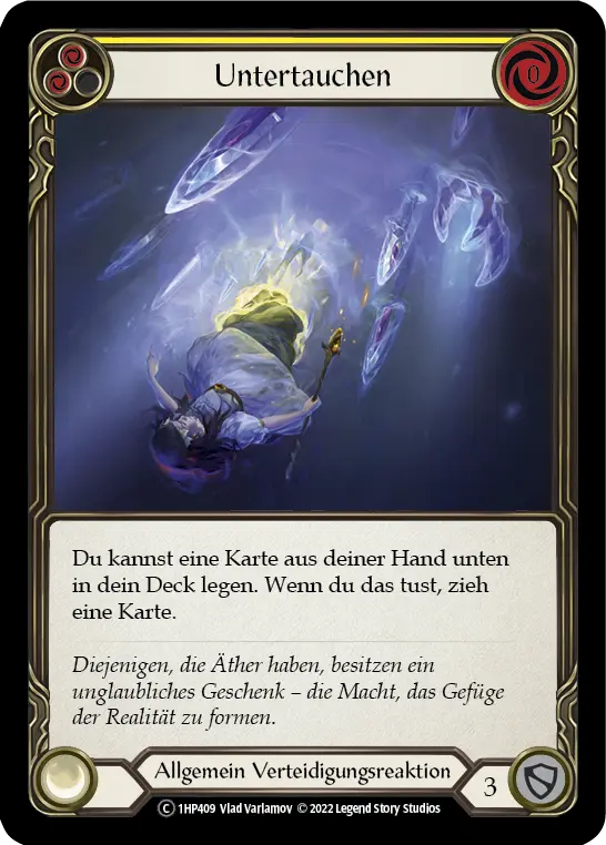 Card: Sink Below (yel)