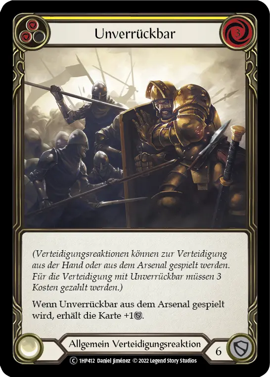 Card: Unmovable (yel)