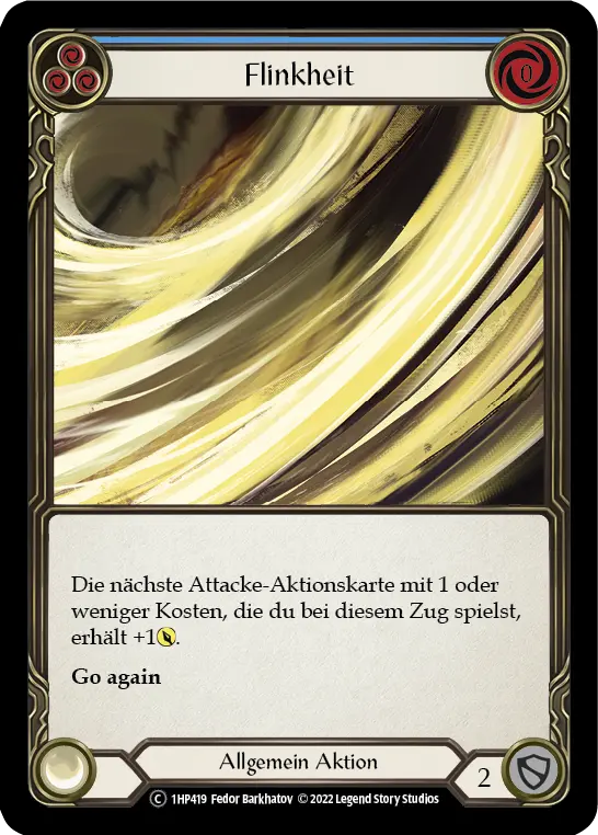 Card: Nimblism (blu)