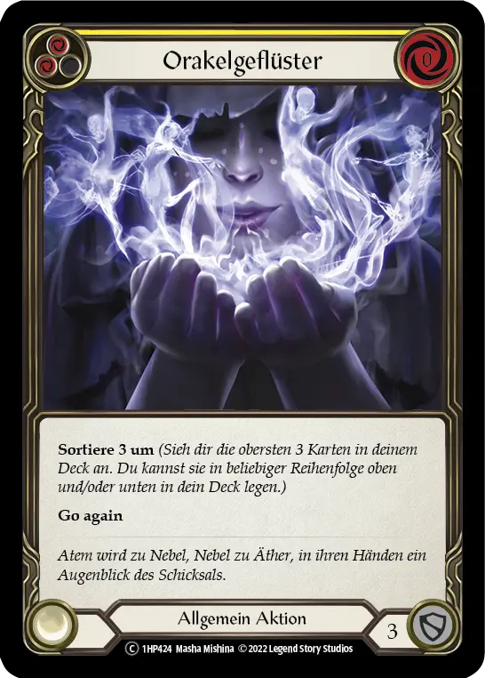 Card: Whisper of the Oracle (yel)