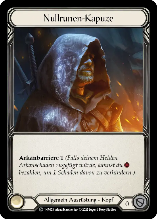 Card: Nullrune Hood