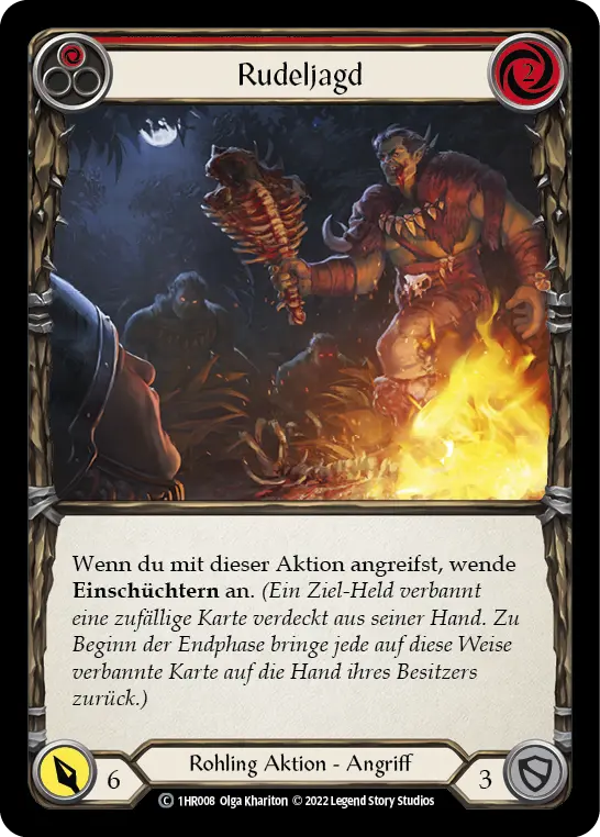 Card: Pack Hunt (red)