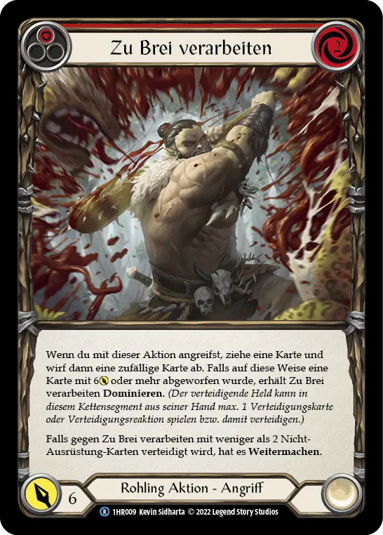 Card: Pulping (red)
