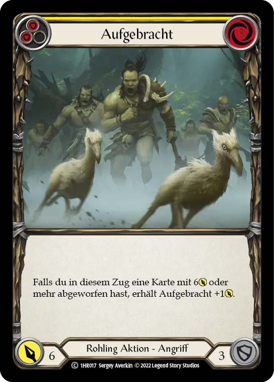 Card: Riled Up (yel)