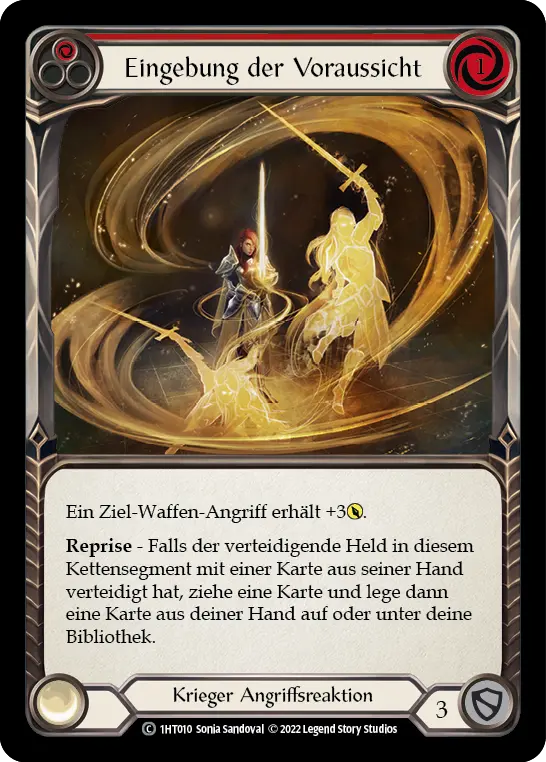 Card: Stroke of Foresight (red)