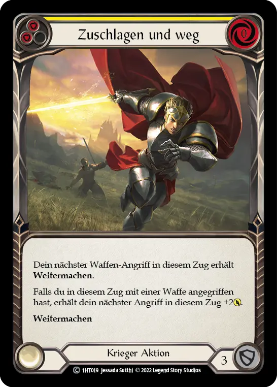 Card: Hit and Run (yel)