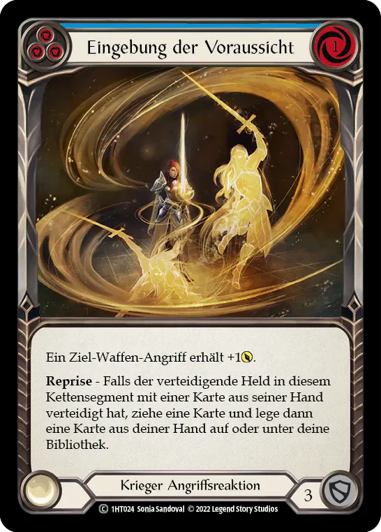 Card: Stroke of Foresight (blu)