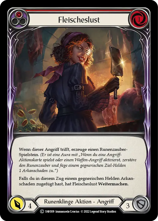 Card: Meat and Greet (red)