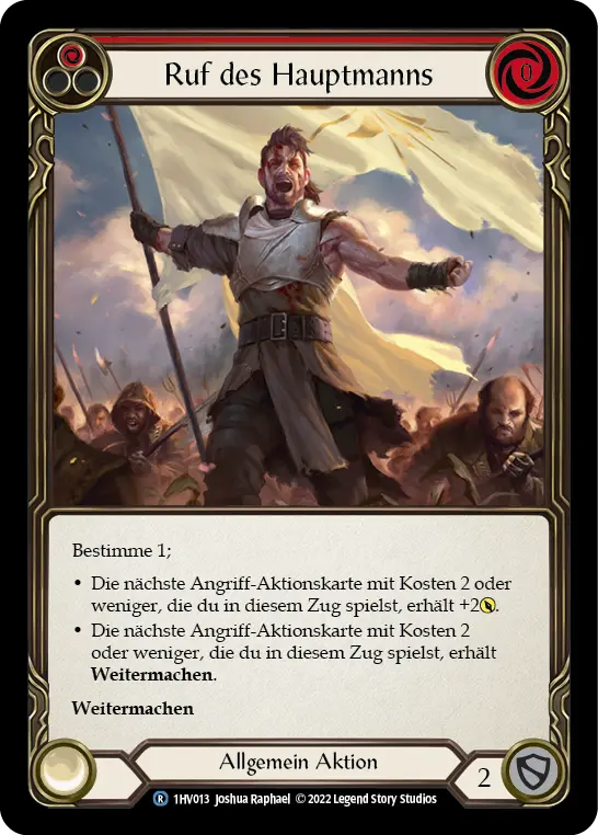 Card: Captain's Call (red)