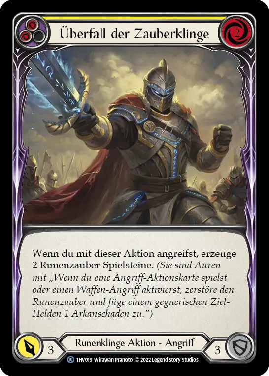 Card: Spellblade Assault (yel)