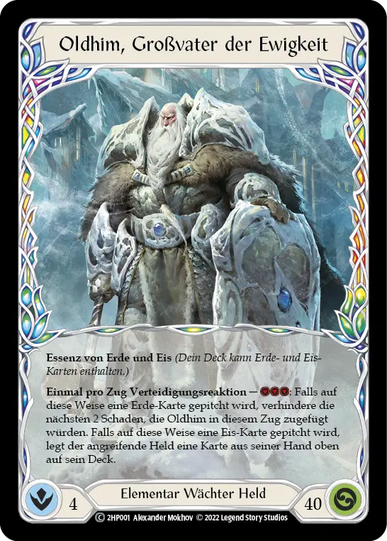 Card: Oldhim, Grandfather of Eternity