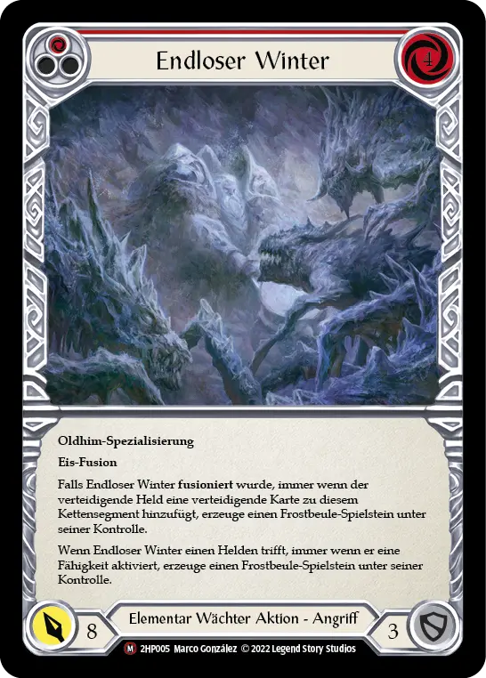 Card: Endless Winter (red)