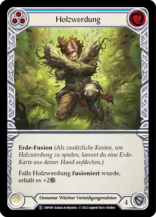 Card: Turn Timber (blu)