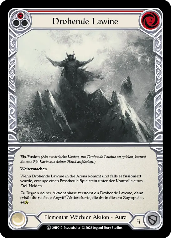 Card: Emerging Avalanche (red)