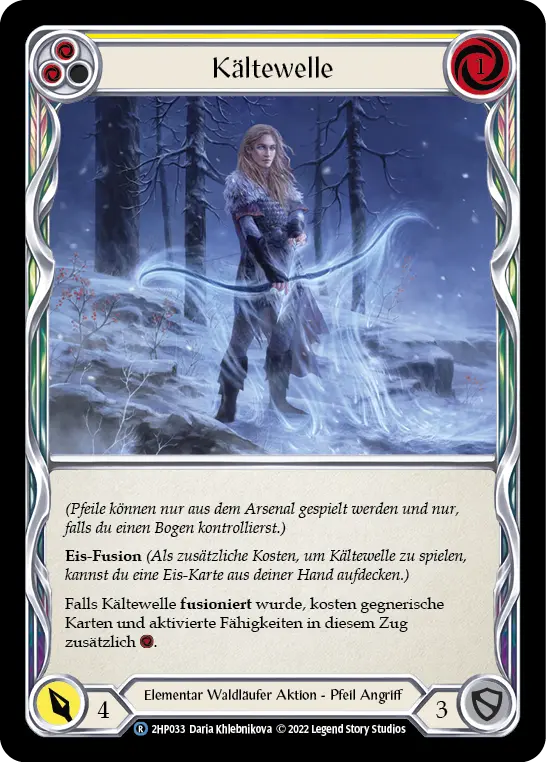 Card: Cold Wave (yel)