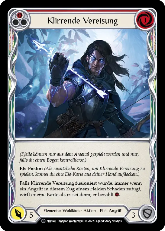 Card: Chilling Icevein (red)