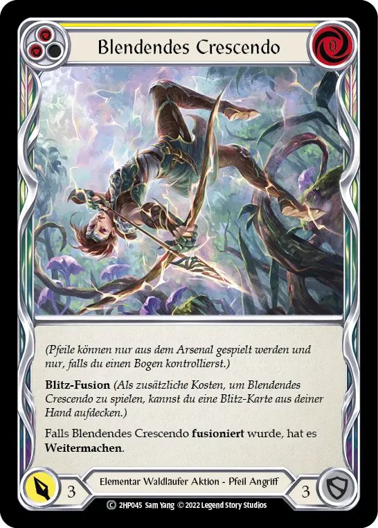 Card: Dazzling Crescendo (yel)