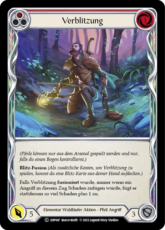 Card: Frazzle (red)