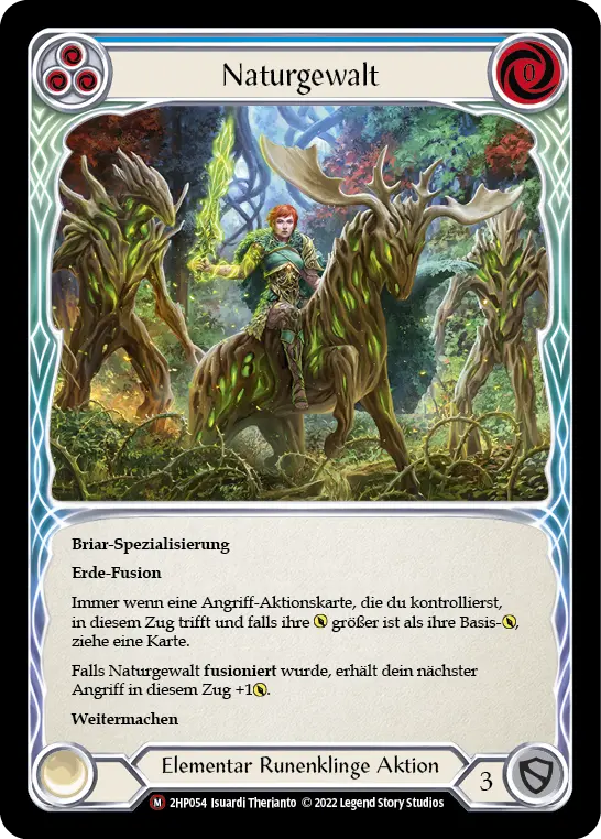 Card: Force of Nature (blu)