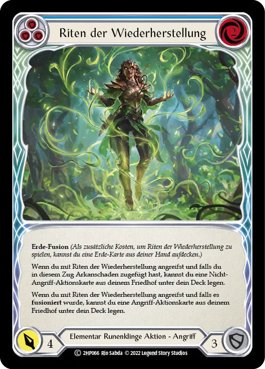 Card: Rites of Replenishment (blu)