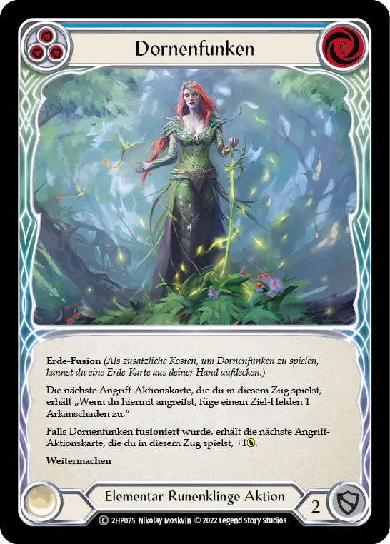 Card: Bramble Spark (blu)