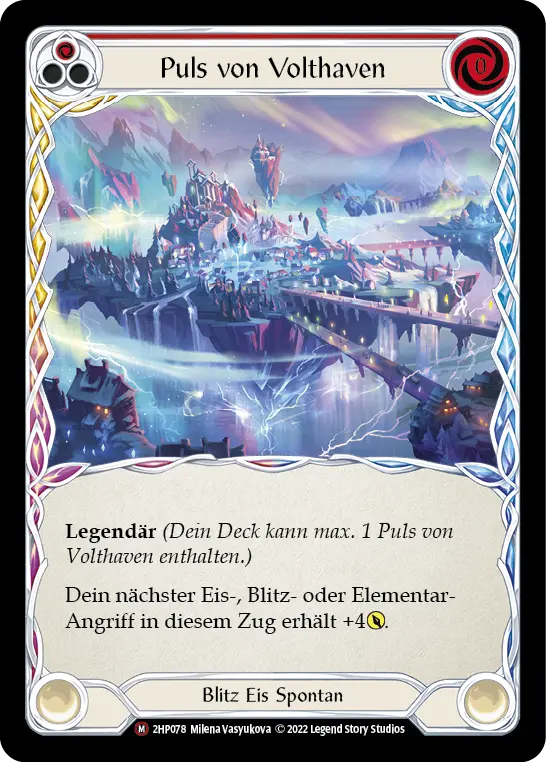 Card: Pulse of Volthaven (red)