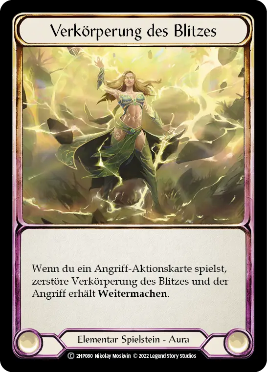 Card: Embodiment of Lightning