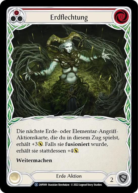 Card: Weave Earth (red)