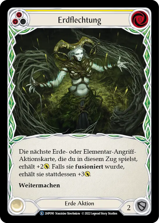 Card: Weave Earth (yel)
