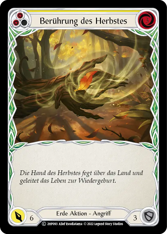 Card: Autumn's Touch (yel)
