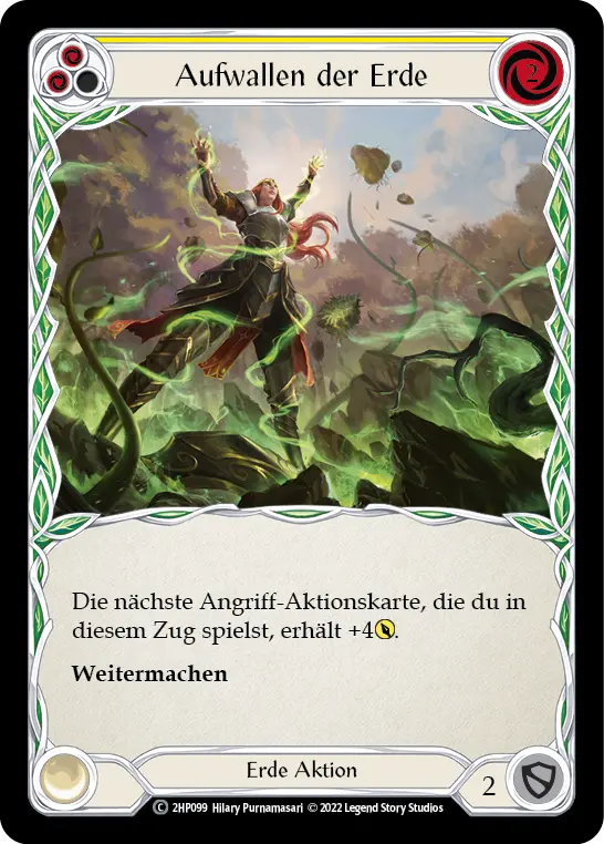 Card: Earthlore Surge (yel)