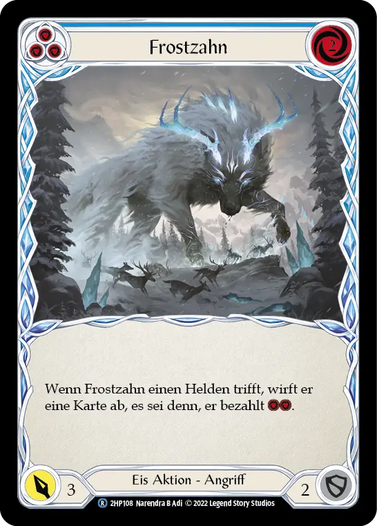 Card: Frost Fang (blu)