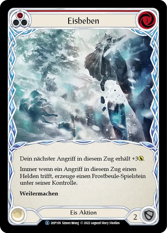 Card: Ice Quake (red)