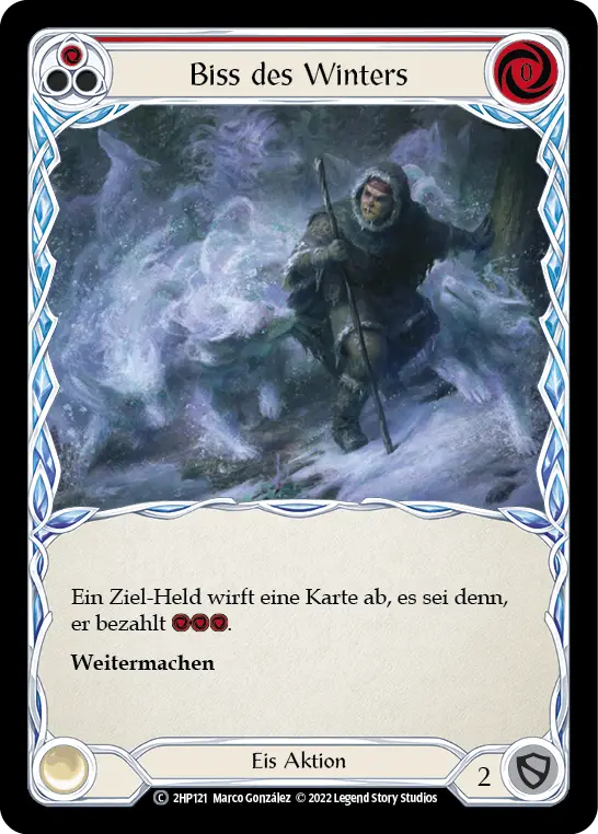 Card: Winter's Bite (red)