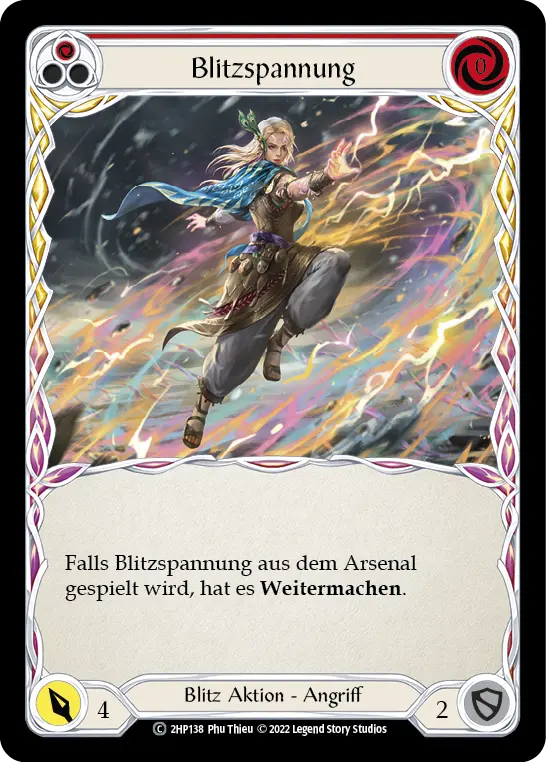 Card: Lightning Surge (red)