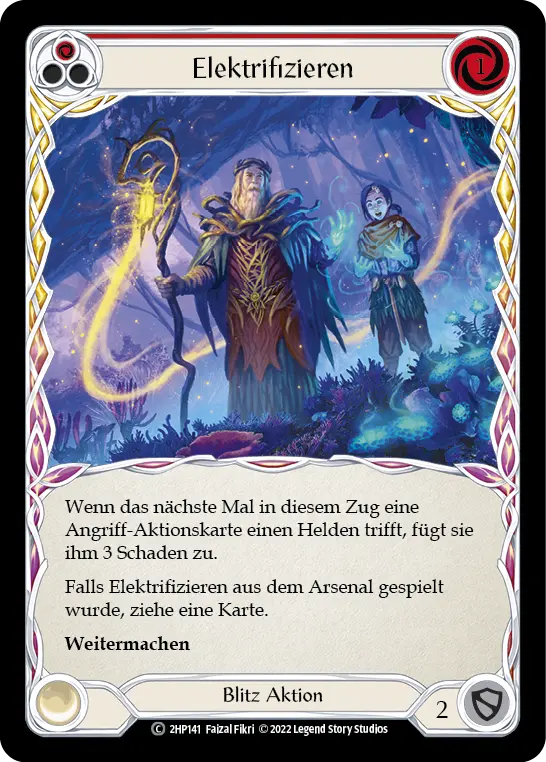 Card: Electrify (red)