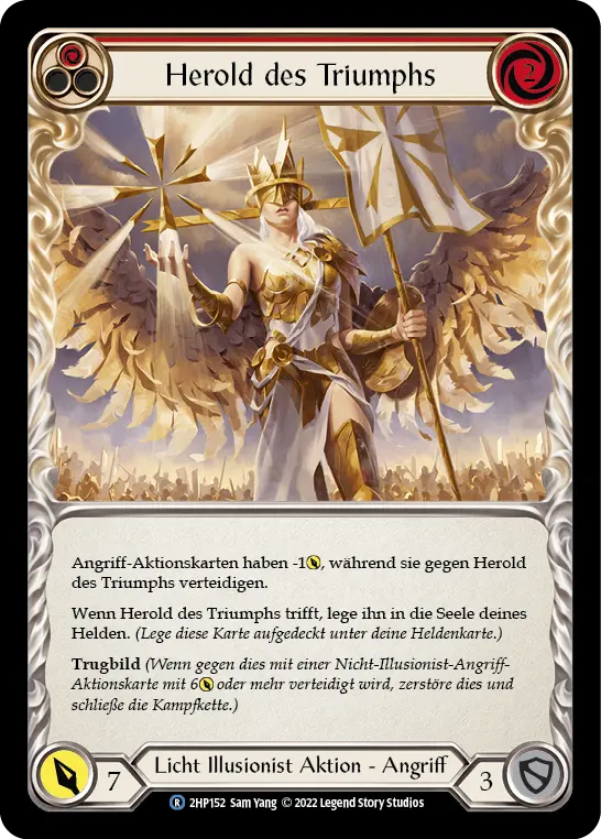 Card: Herald of Triumph (red)