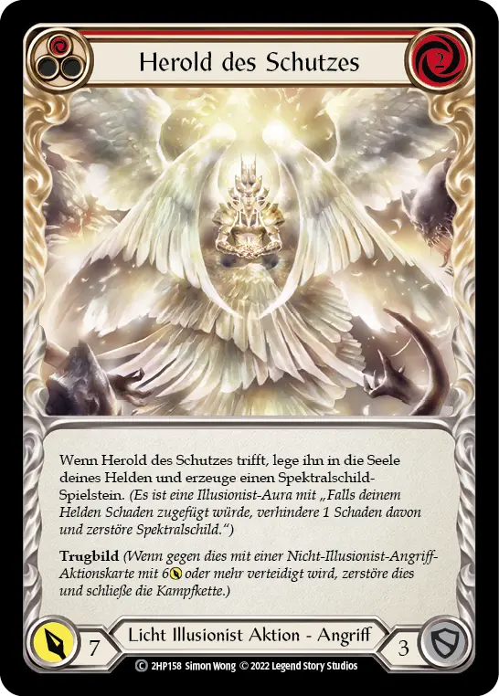 Card: Herald of Protection (red)
