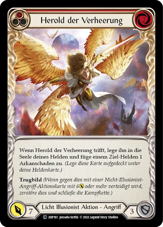 Card: Herald of Ravages (red)