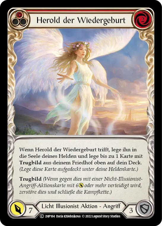Card: Herald of Rebirth (red)