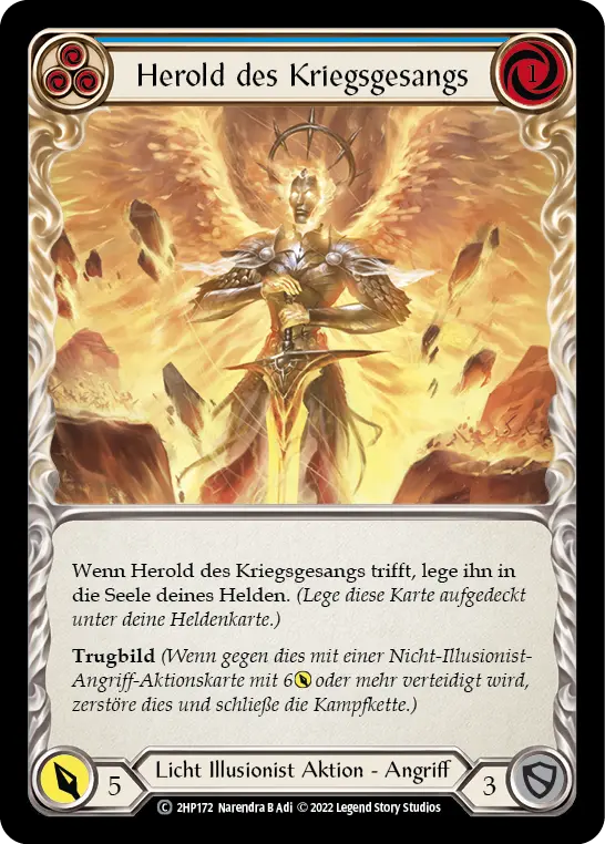 Card: Wartune Herald (blu)