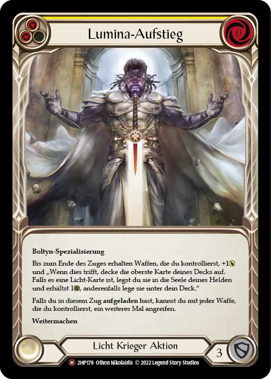 Card: Lumina Ascension (yel)
