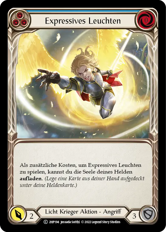 Card: Express Lightning (blu)
