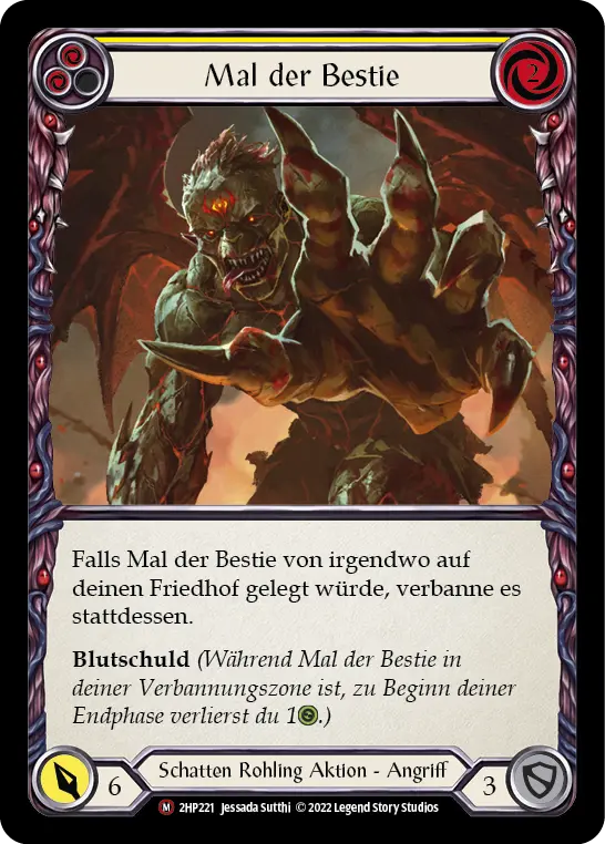 Card: Mark of the Beast (yel)