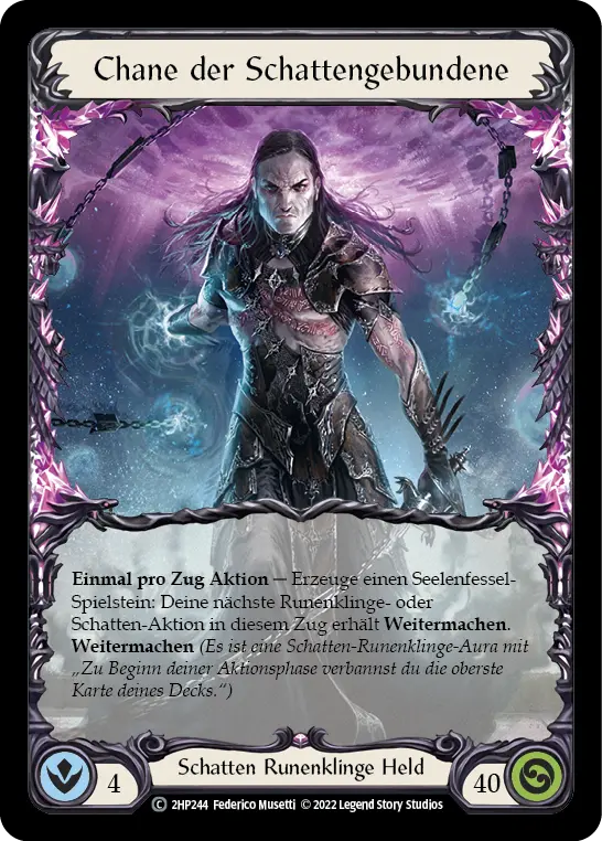 Card: Chane, Bound by Shadow